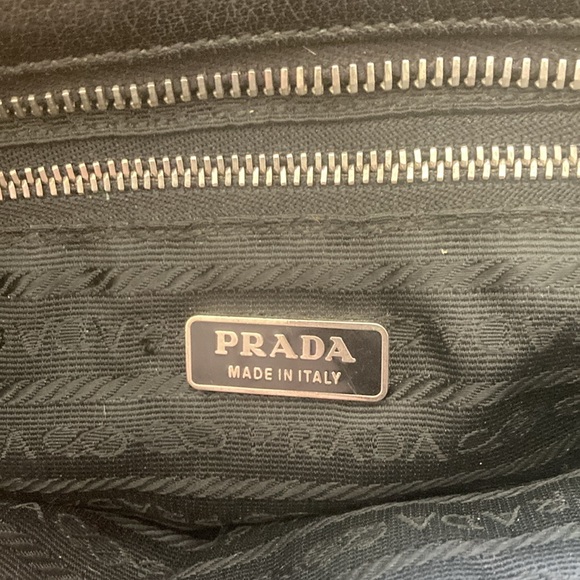 Prada Leather Small Tote Bag with Authenticity Card - Picture 10 of 16